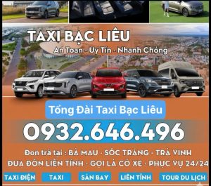 Taxi Giá Rai Bạc Liêu